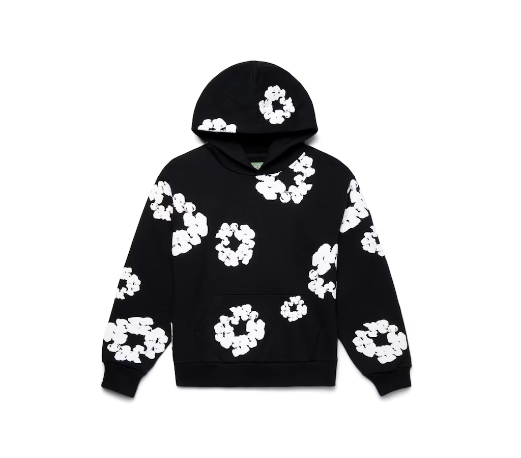 Denim Tears The Cotton Wreath Sweatshirt Black