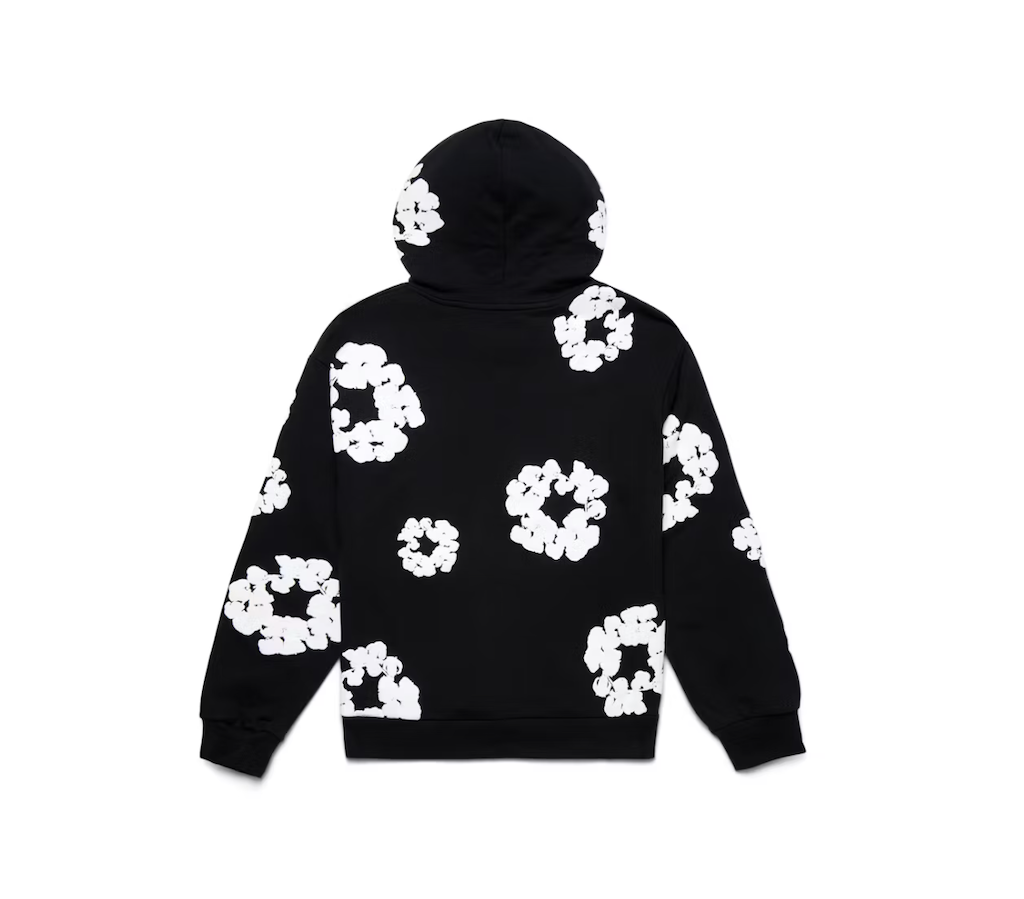 Denim Tears The Cotton Wreath Sweatshirt Black - obrazek 2