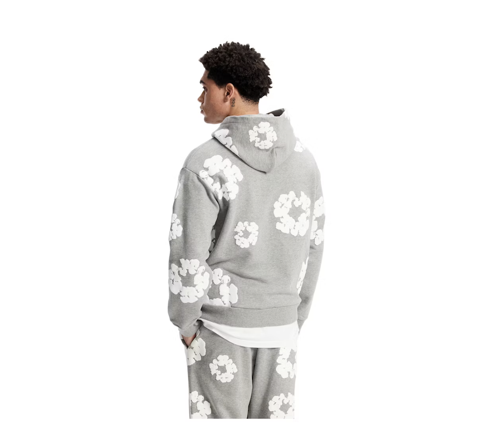 Denim Tears The Cotton Wreath Sweatshirt Grey - obrazek 5