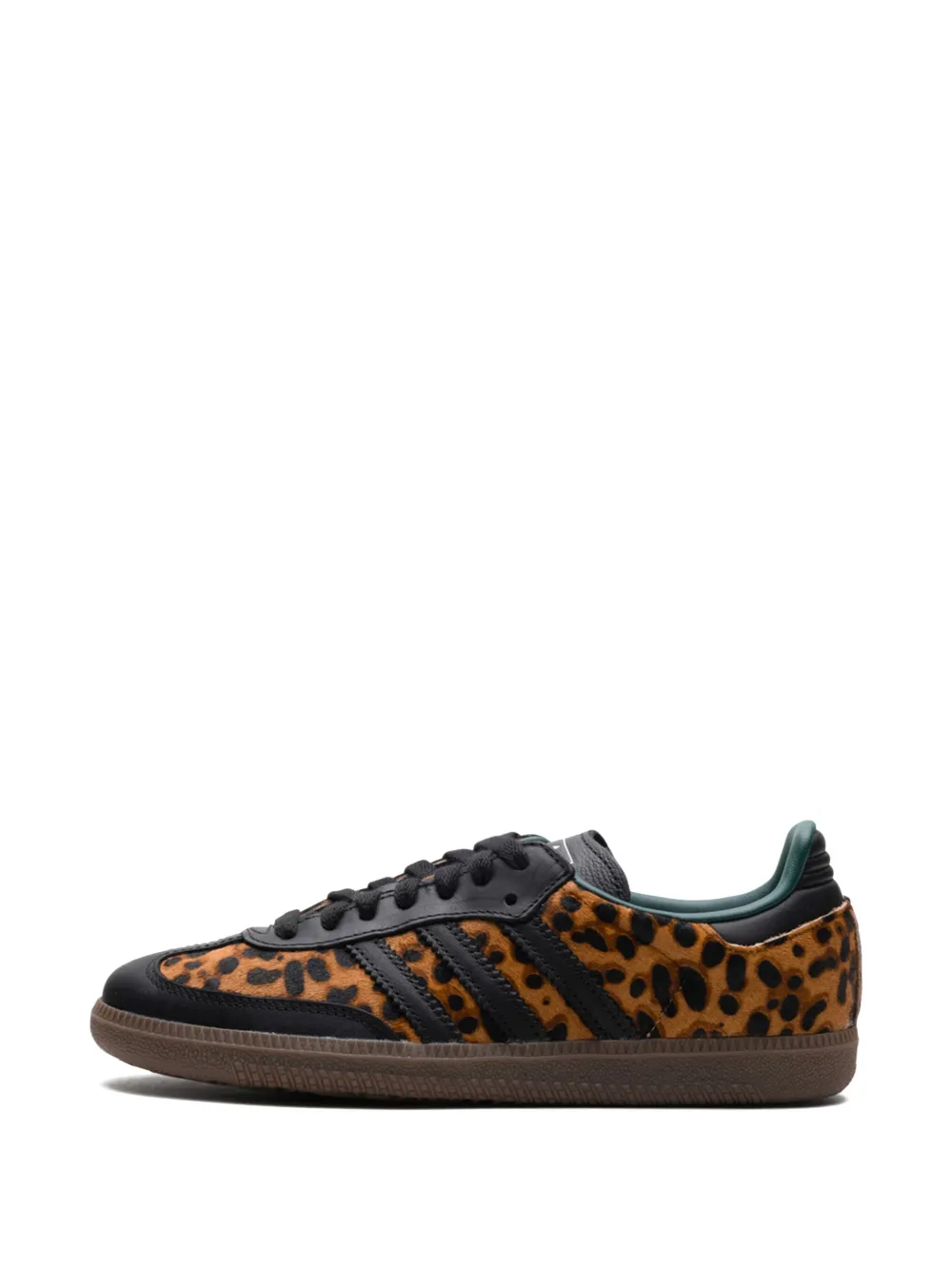 adidas Samba OG Black Green Leopard - obrazek 2
