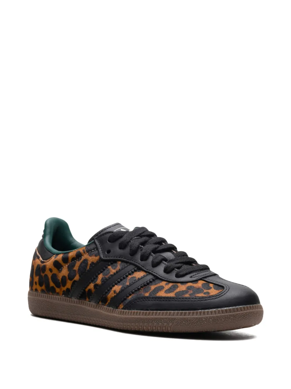 adidas Samba OG Black Green Leopard - obrazek 3