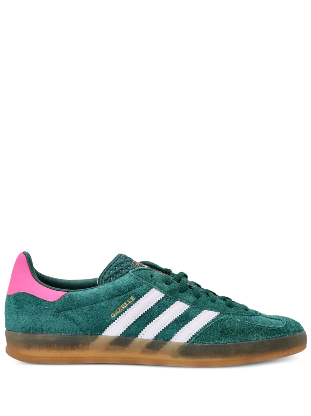 adidas Gazelle Indoor Collegiate Green Lucid Pink - obrazek 2