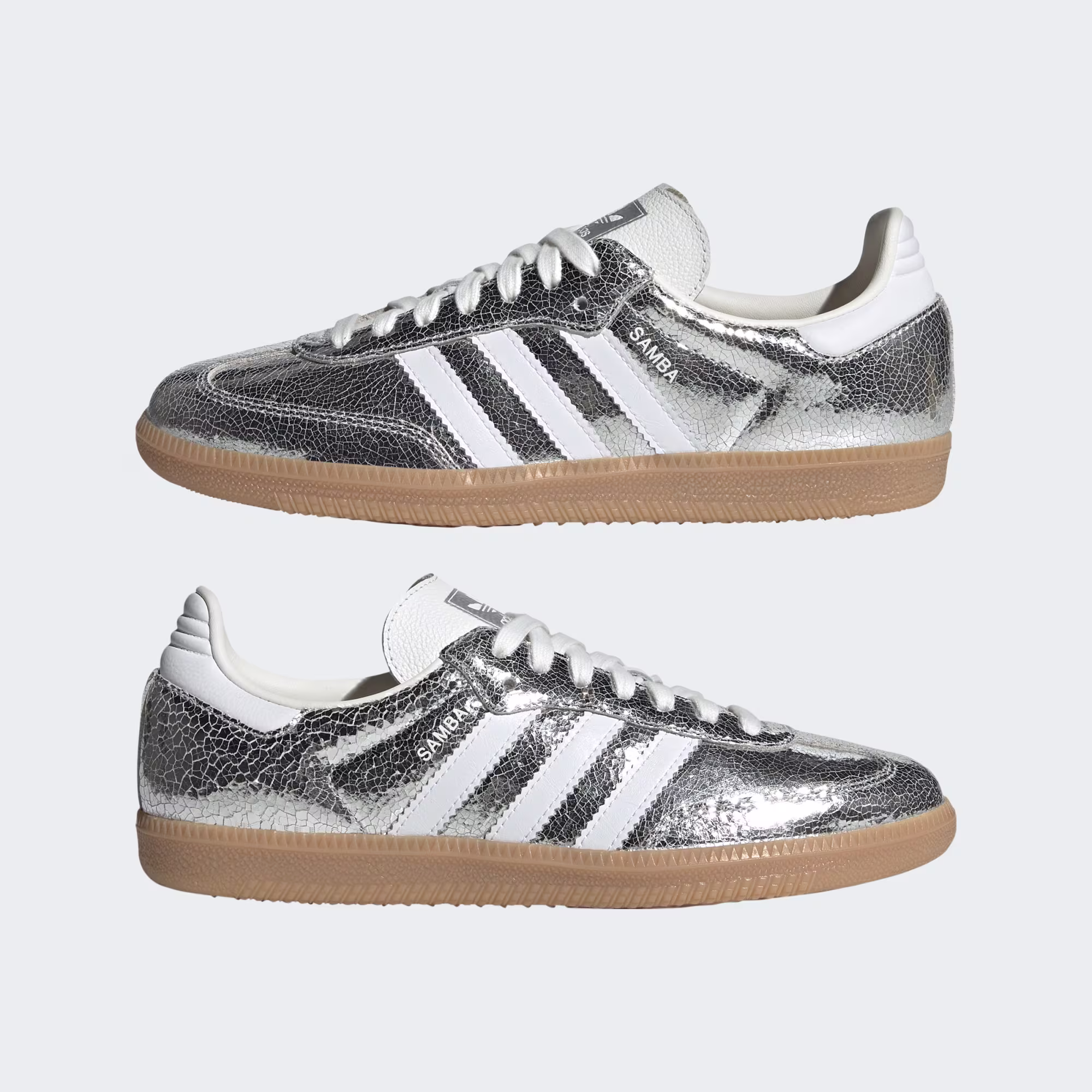 adidas Samba OG Silver Metallic - obrazek 4