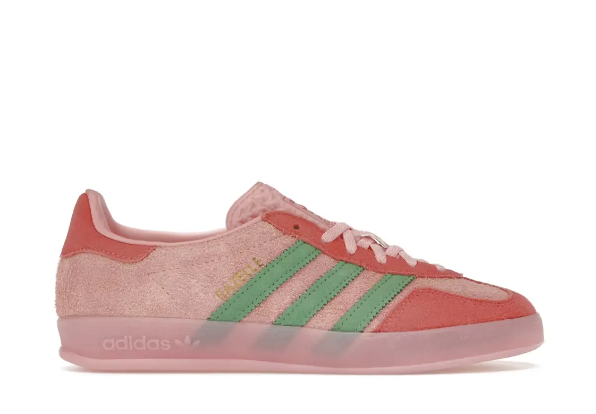adidas Gazelle Indoor Semi Pink Spark Preloved Scarlet