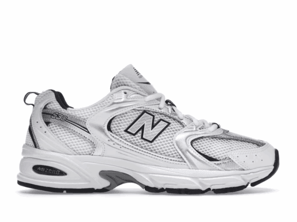 New Balance 530 White Silver Navy