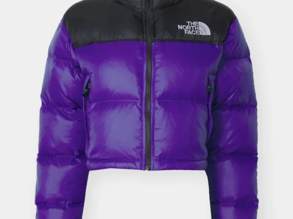 Kurtka Damska The North Face Nuptse 700 Short Fioletowa