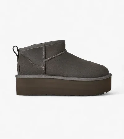 UGG Classic Ultra Mini Platform Boot Charcoal