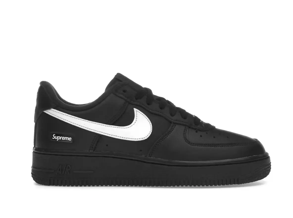 Air Force 1 Low Supreme Black White