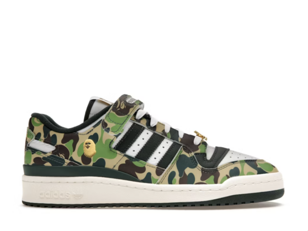 adidas Forum 84 Low Bape 30th Anniversary Green Camo