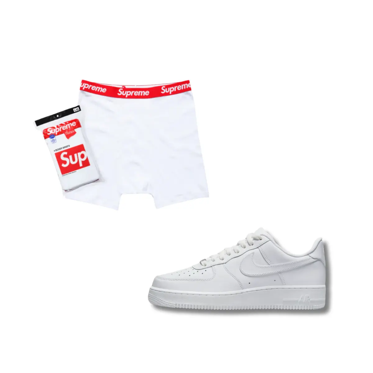 Zestaw prezentowy: Air Force 1 & Stüssy