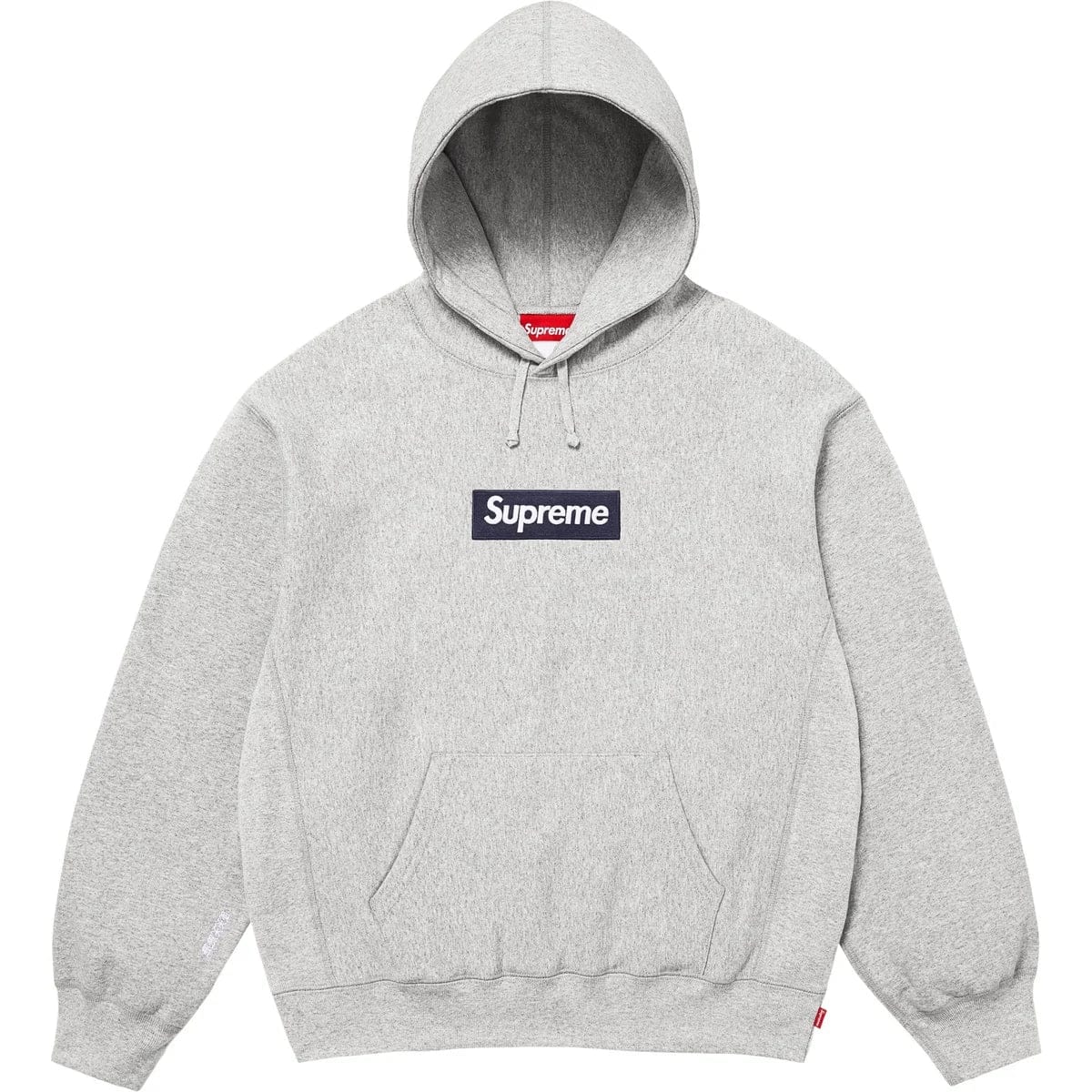 Supreme Box Logo Hooded Sweatshirt Heather Grey (FW25)
