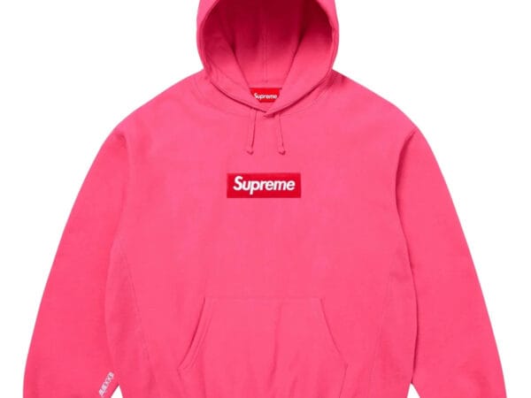 Supreme Box Logo Hooded Sweatshirt Magenta (FW25)