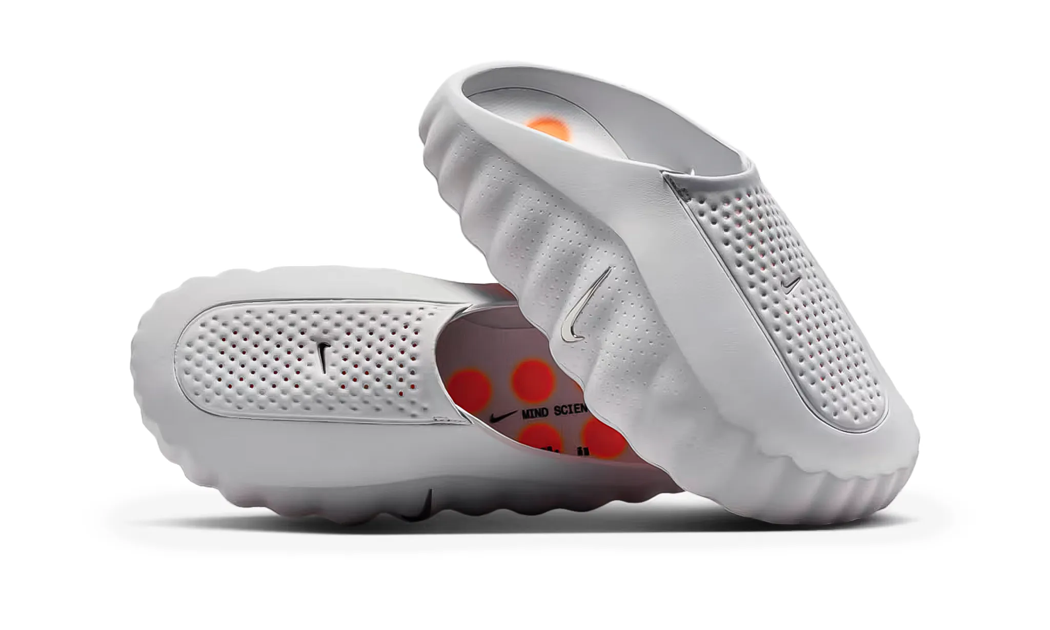 Nike Mind 001 Slide Light Smoke Grey - obrazek 2