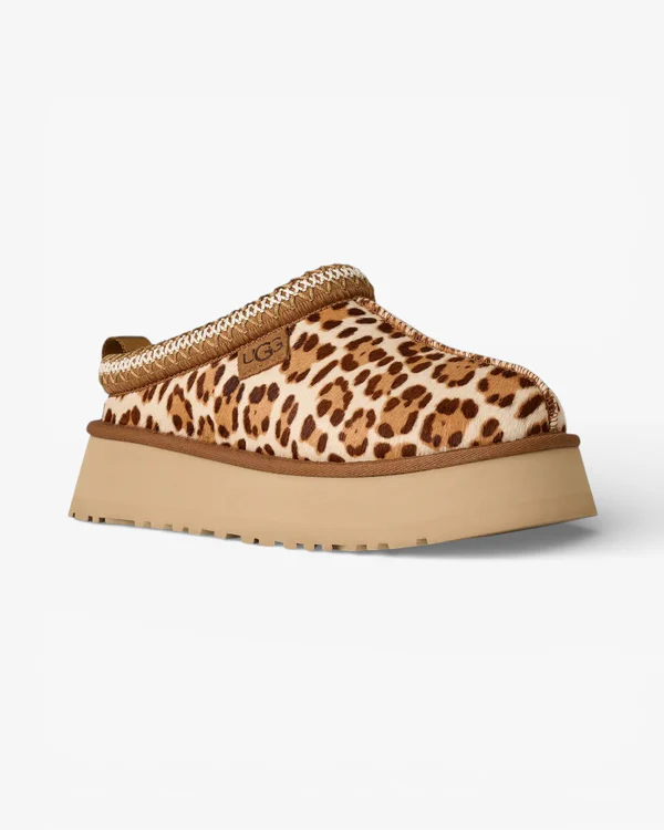 UGG TAZZ PLAINS SLIPPER FELICITY LEOPARD JASMINE - obrazek 2