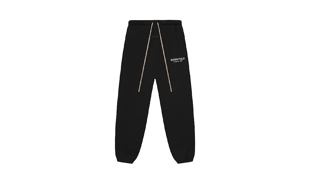 SPODNIE FEAR OF GOD ESSENTIALS FLEECE ESSENTIAL BLACK