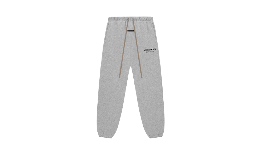 SPODNIE FEAR OF GOD ESSENTIALS FLEECE ESSENTIAL LIGHT HEATHER GRAY